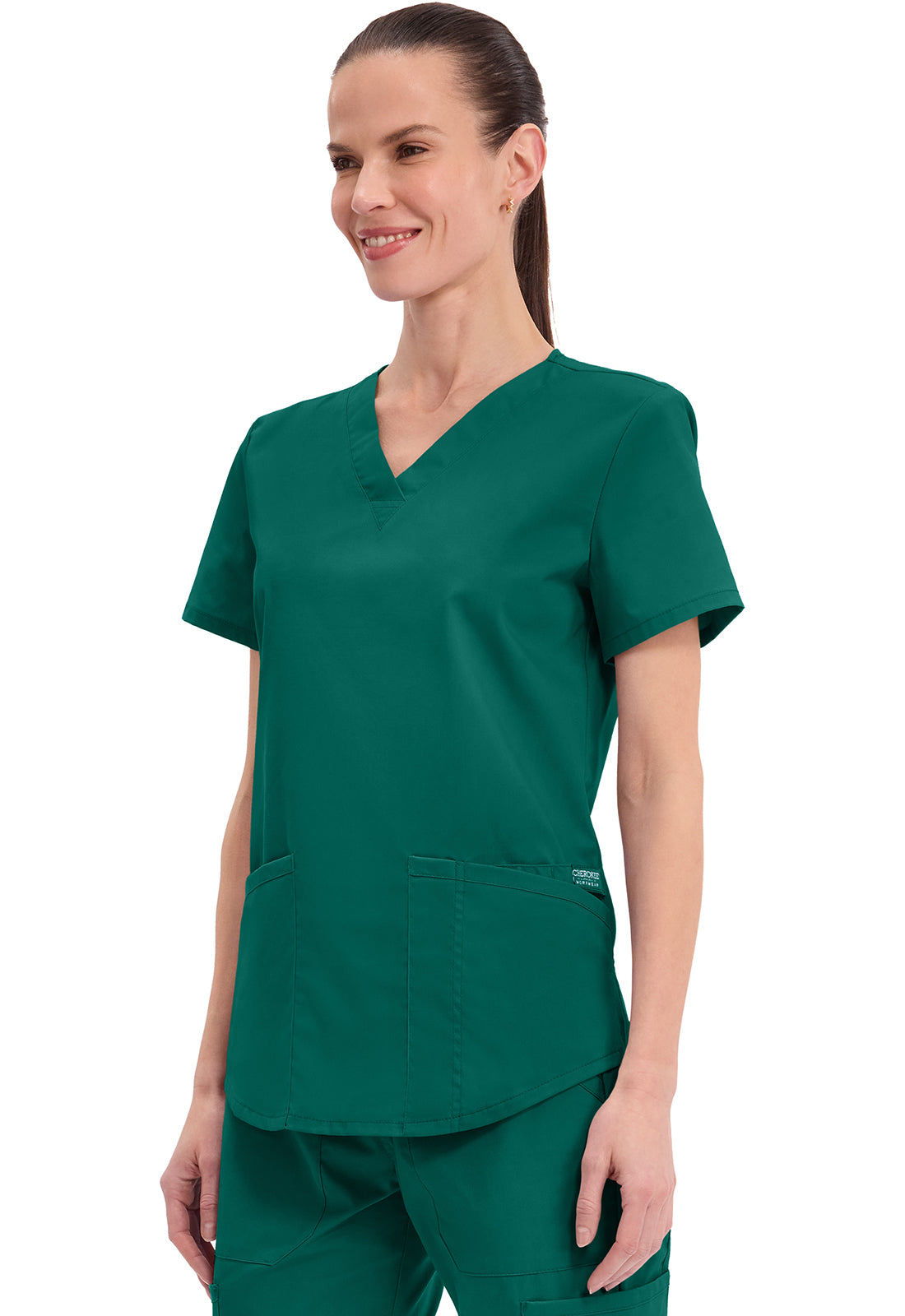 Cherokee WW Professionals Scrubs V Neck Top WW665