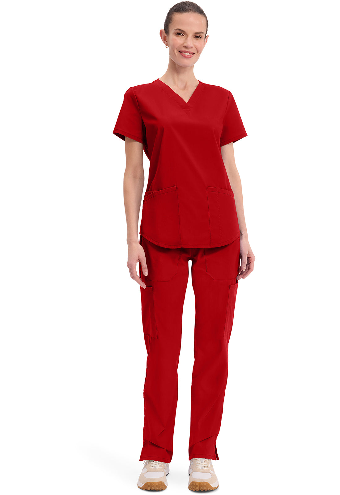 Cherokee WW Professionals Scrubs V Neck Top WW665