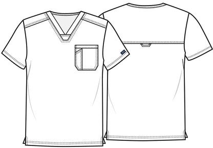 Cherokee Scrubs WW Revolution Men's Tuckable V Neck WW690