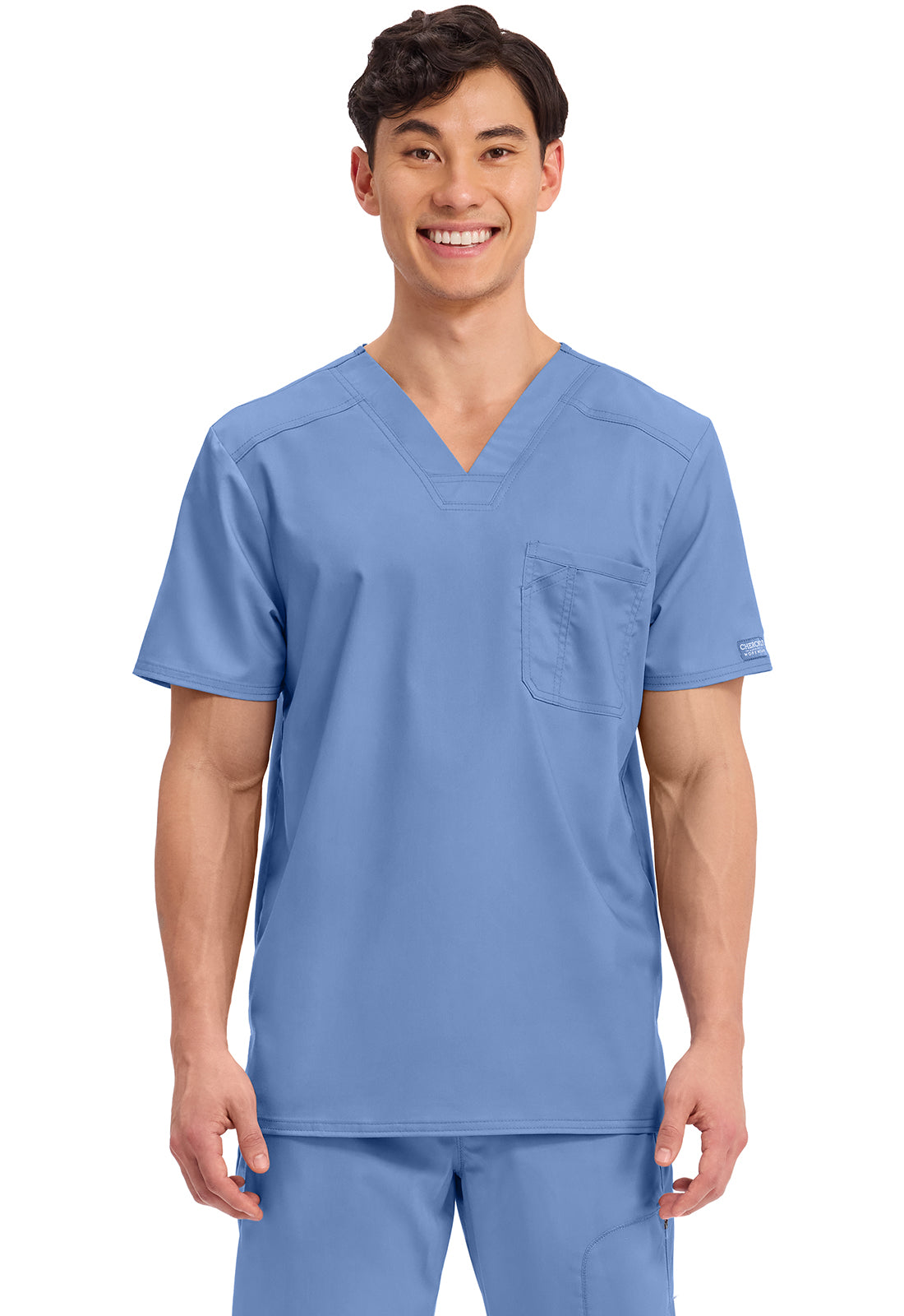 Cherokee Scrubs WW Revolution Men's Tuckable V Neck WW690