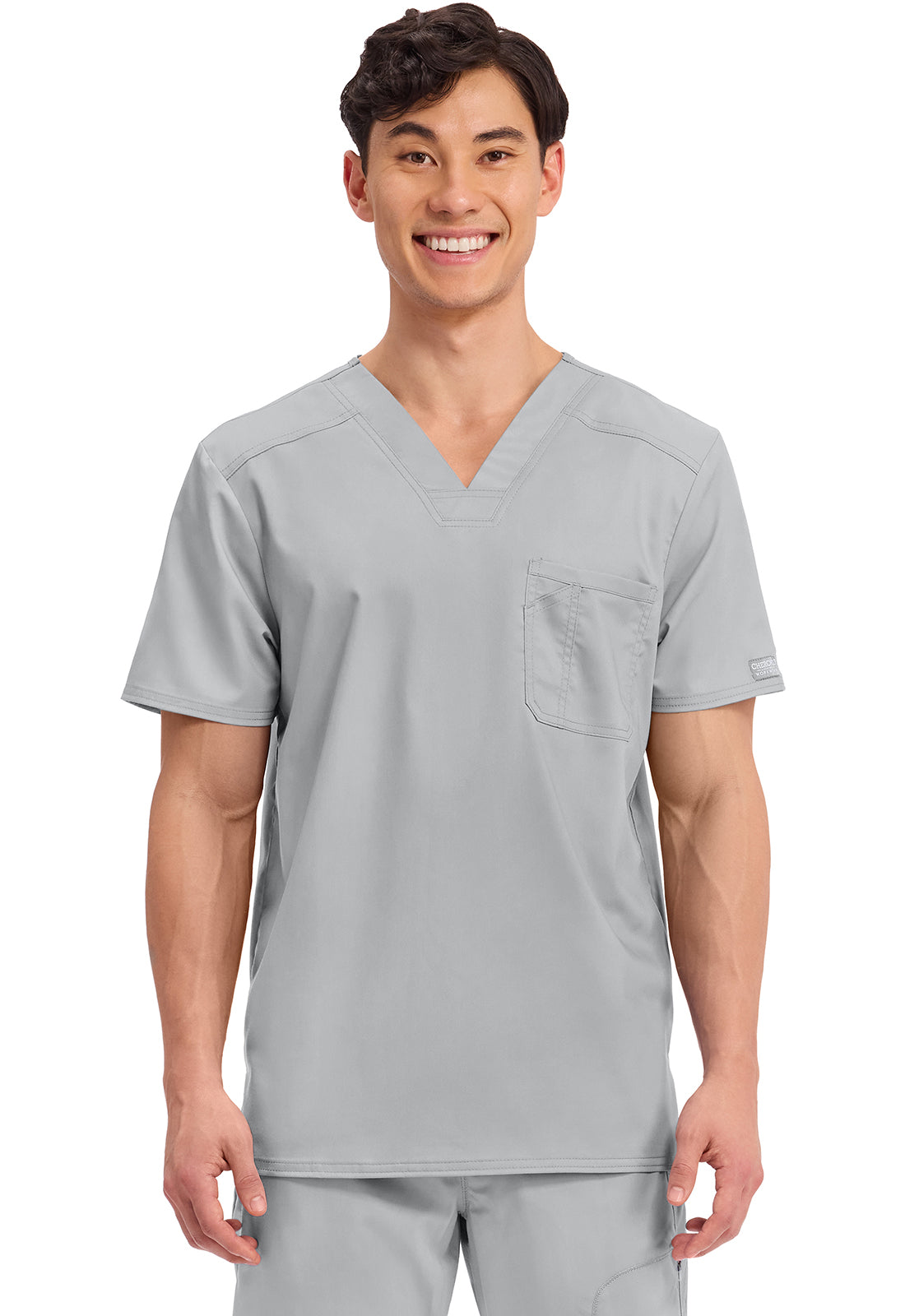 Cherokee Scrubs WW Revolution Men's Tuckable V Neck WW690