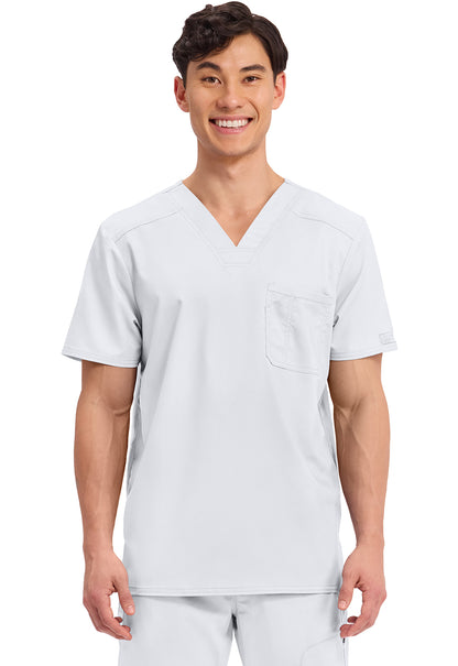 Cherokee Scrubs WW Revolution Men's Tuckable V Neck WW690