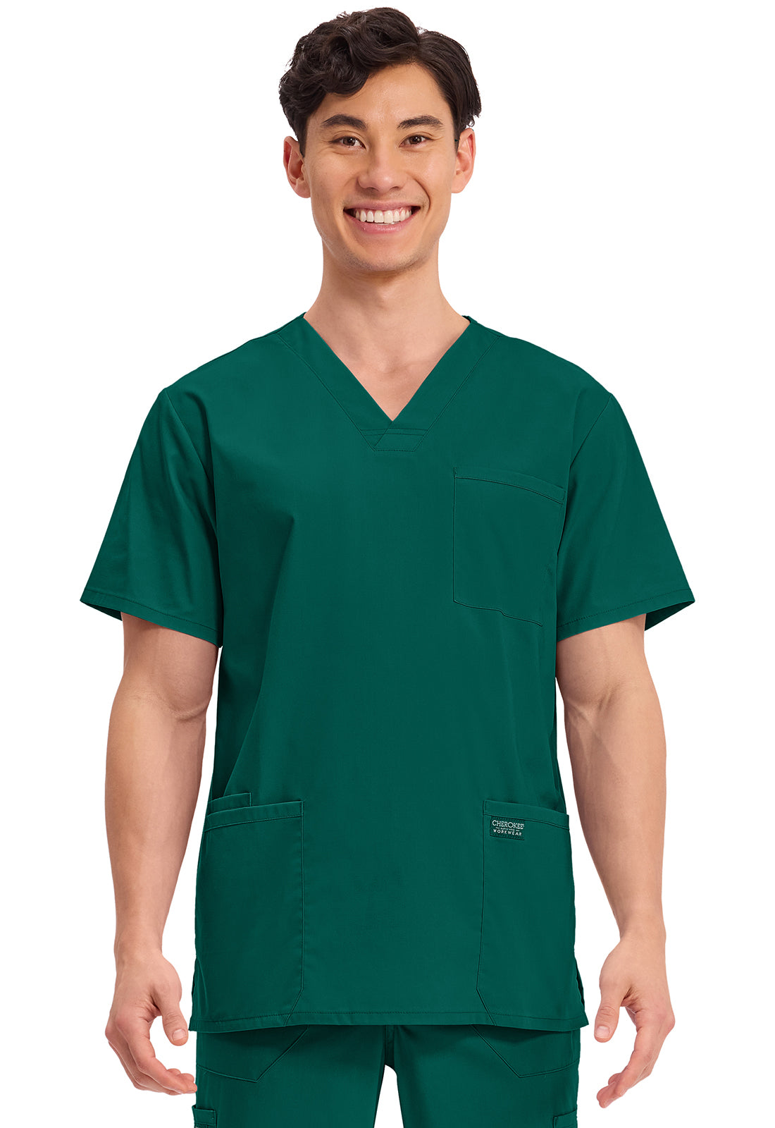 Cherokee WW Professionals Scrubs Men's V Neck Top WW695