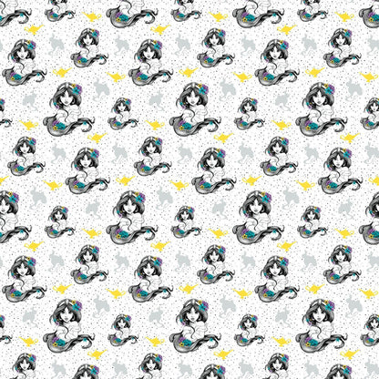Aladdin Tooniforms Licensed Disney V Neck Scrub Top TF666 PRMW - Scrubs Select