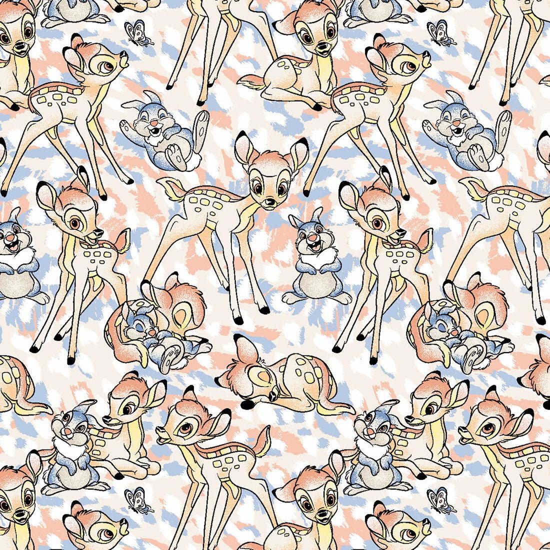 Bambi Tooniforms Licensed Disney V Neck Scrub Top TF796 BAOM - Scrubs Select