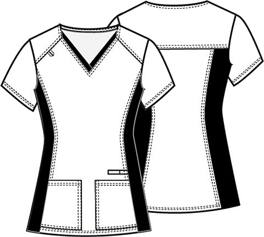 Batman Tooniforms Licensed DC V Neck Scrub Top TF648 DMBF - Scrubs Select