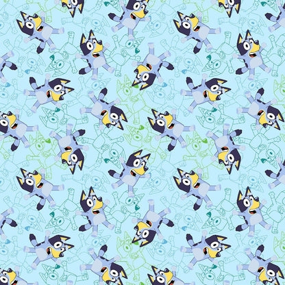 Bluey Tooniforms Licensed V Neck Scrub Top TF796 BYSP - Scrubs Select