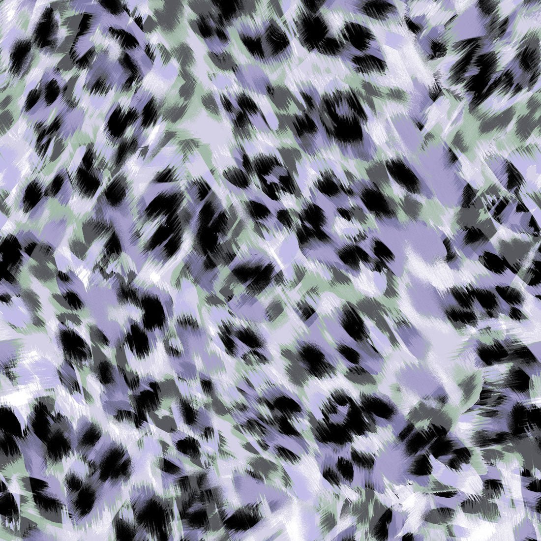 Blurred Cheetah Healing Hands Journey Print Scrub V Neck Top HH912 BRCH - Scrubs Select