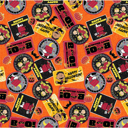 Charlie Brown Tooniforms Licensed Peanuts Halloween V Neck Scrub Top TF797 PNXP - Scrubs Select