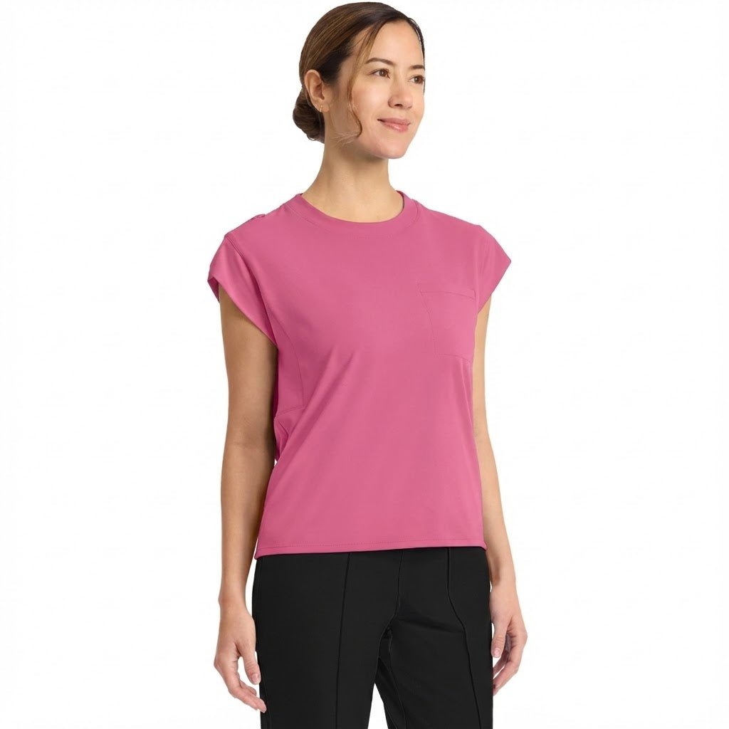 Cherokee Achieve Scrubs Crew Neck Top CK936 - Scrubs Select