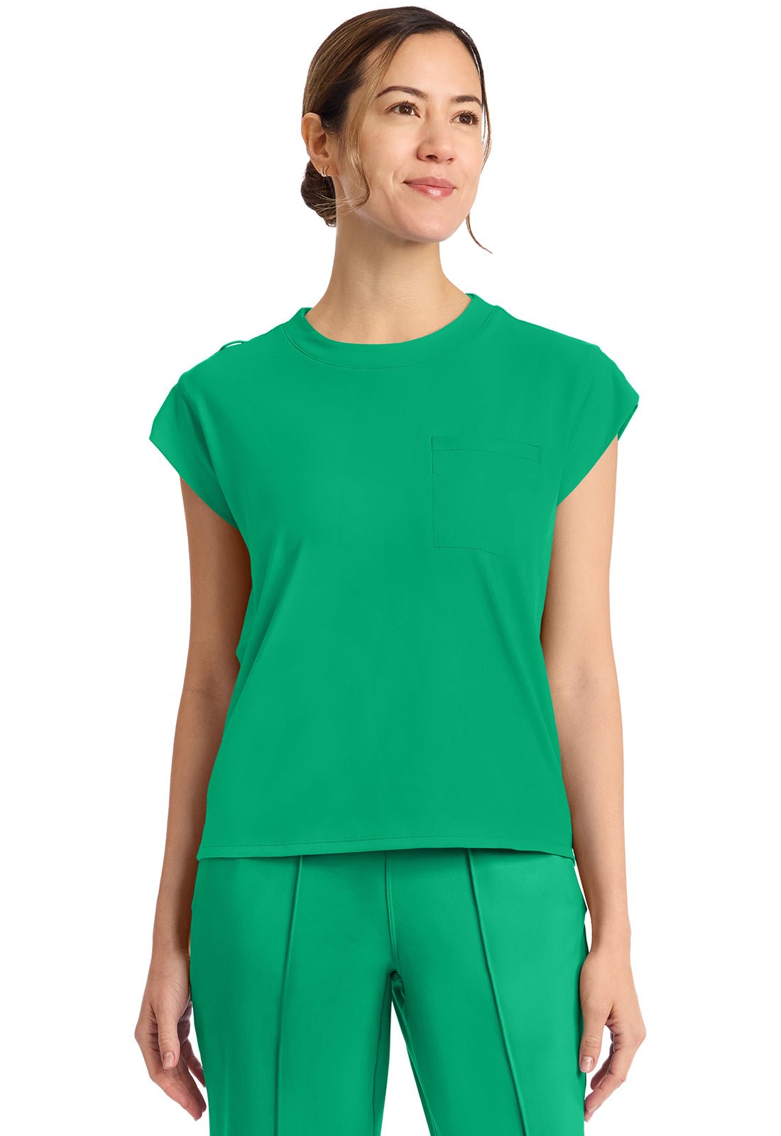 Cherokee Achieve Scrubs Crew Neck Top CK936 Limited - Scrubs Select