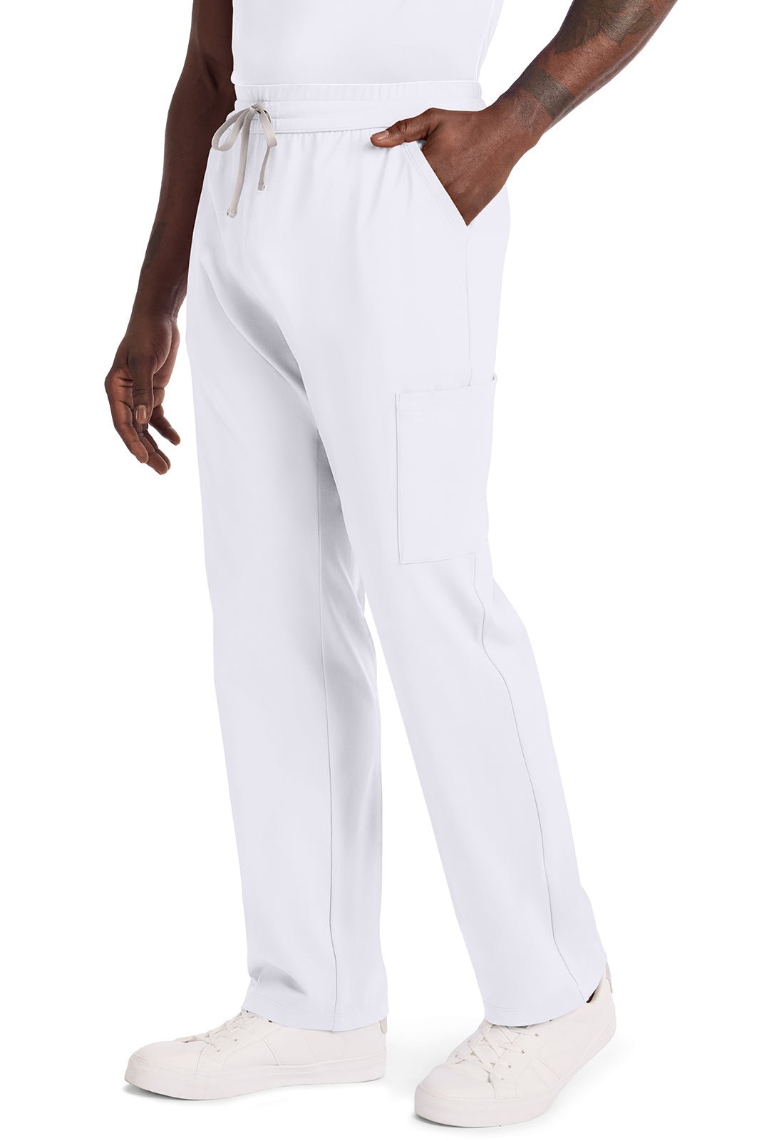Cherokee Achieve Scrubs Men's Straight Leg Pant CK036 Short - Scrubs Select