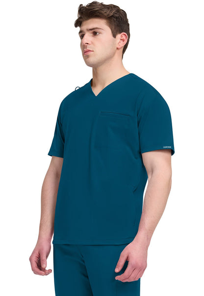 Cherokee Achieve Scrubs Men's V Neck Top CK729 - Scrubs Select