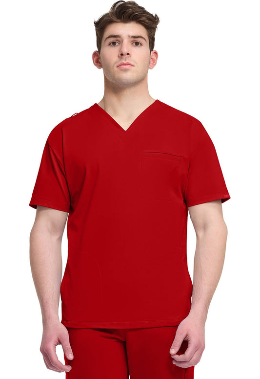 Cherokee Achieve Scrubs Men's V Neck Top CK729 - Scrubs Select