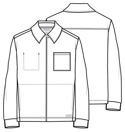 Cherokee Achieve Scrubs Men's Warm Up Jacket CK354 - Scrubs Select