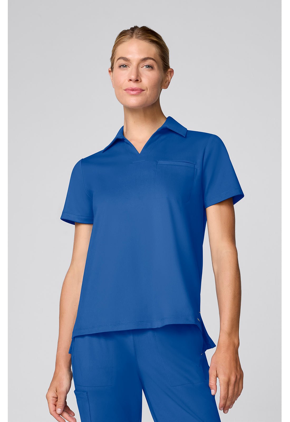 Cherokee Achieve Scrubs Relaxed Polo Top CK879 - Scrubs Select