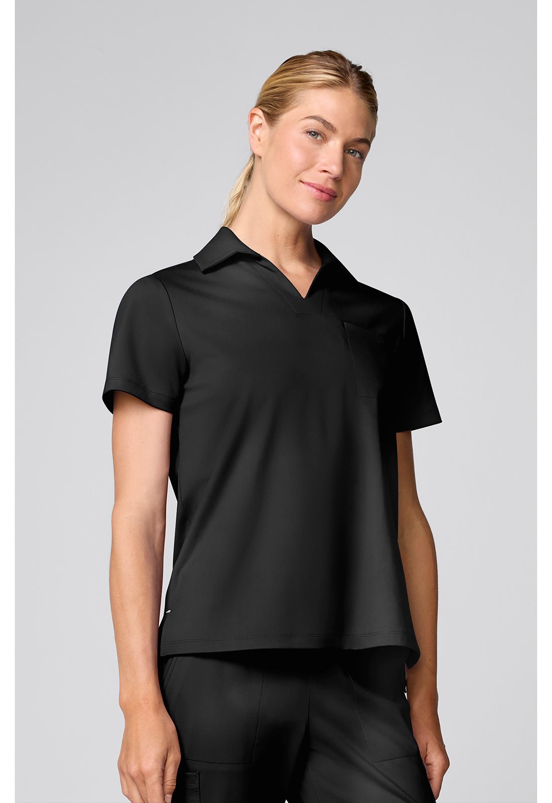 Cherokee Achieve Scrubs Relaxed Polo Top CK879 - Scrubs Select