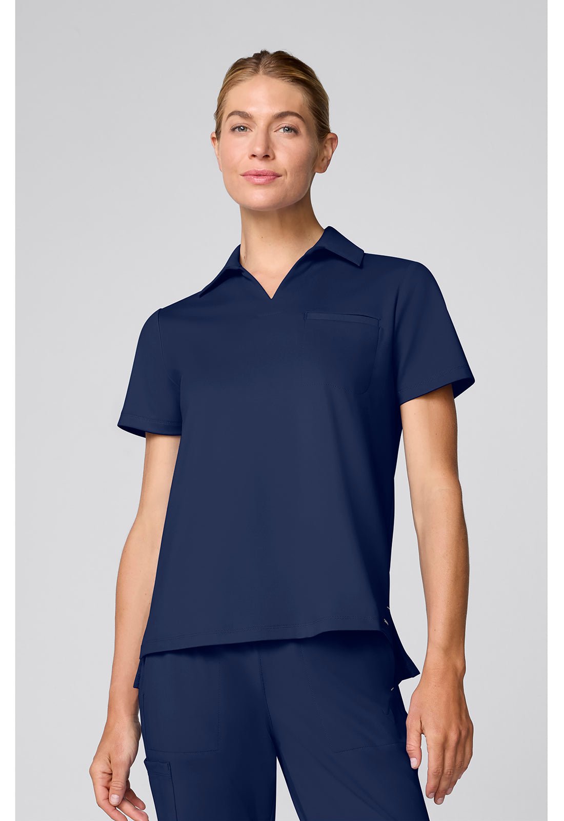 Cherokee Achieve Scrubs Relaxed Polo Top CK879 - Scrubs Select