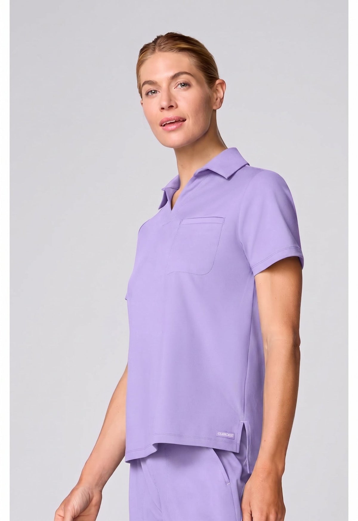 Cherokee Achieve Scrubs Relaxed Polo Top CK879 - Scrubs Select