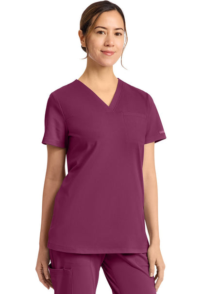 Cherokee Achieve Scrubs Tuck In V Neck Top CK963 - Scrubs Select