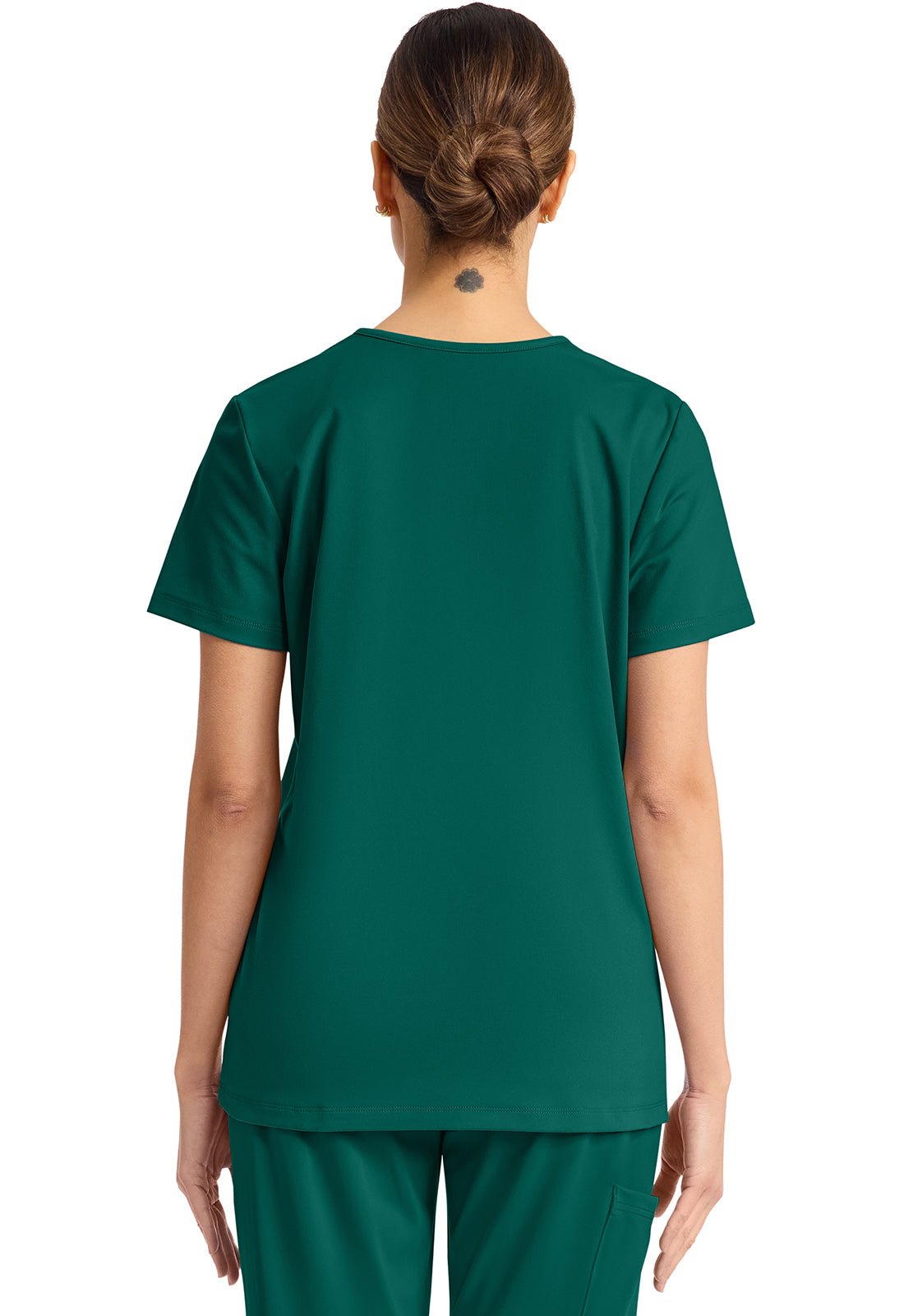 Cherokee Achieve Scrubs Tuck In V Neck Top CK963 - Scrubs Select