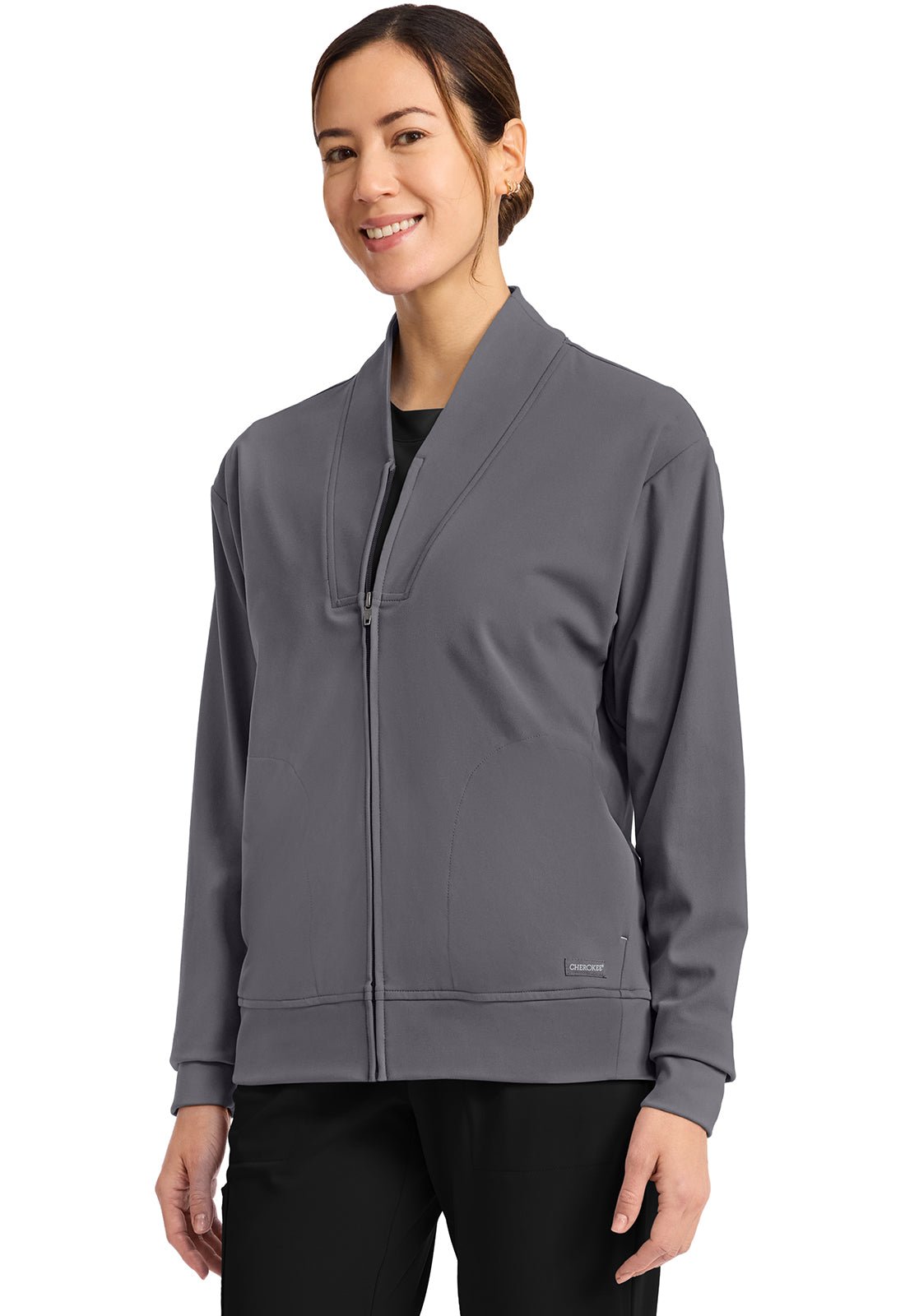 Cherokee Achieve Scrubs Zip Up Jacket CK353 - Scrubs Select