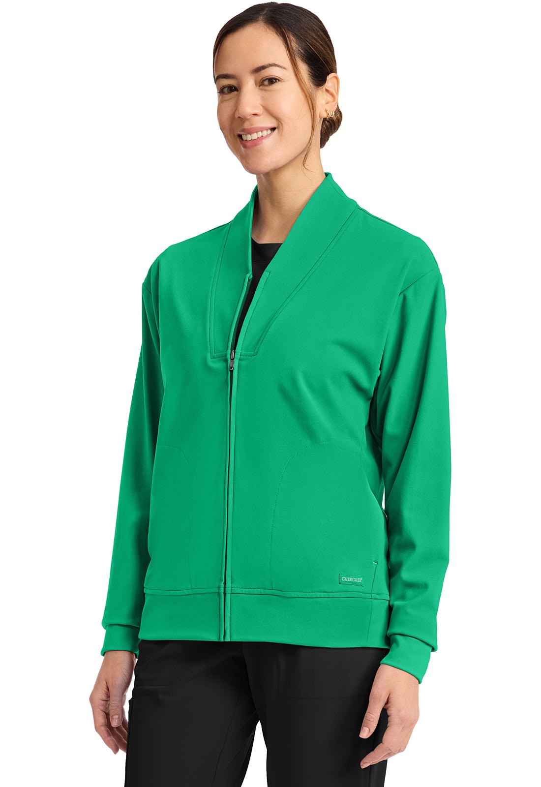 Cherokee Achieve Scrubs Zip Up Jacket CK353 - Scrubs Select
