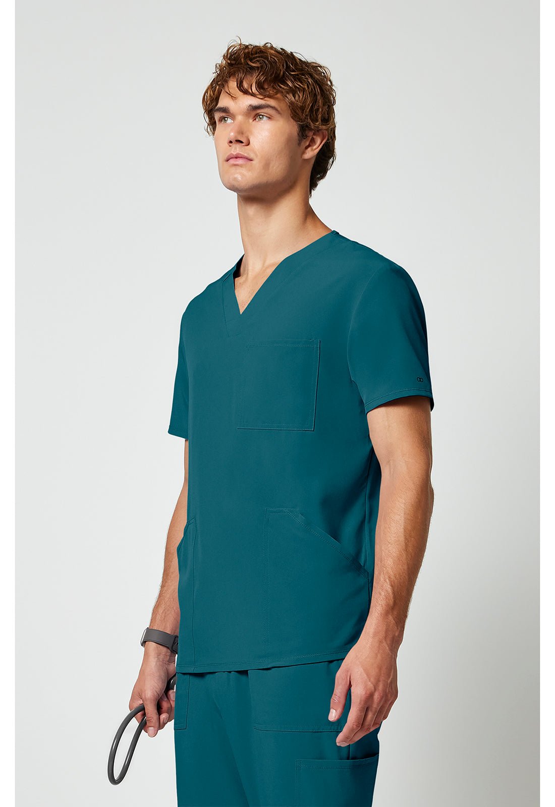 Cherokee Allura Scrubs Men's V Neck Scrub Top CKA686 - Scrubs Select