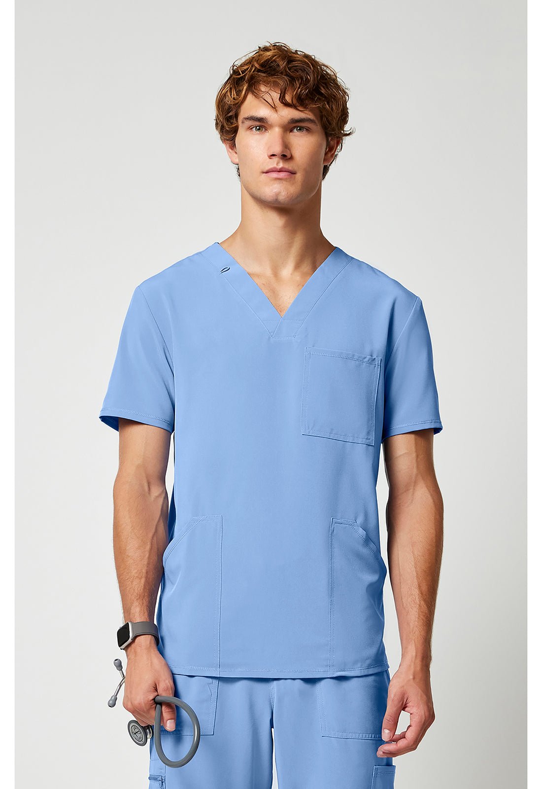 Cherokee Allura Scrubs Men's V Neck Scrub Top CKA686 - Scrubs Select