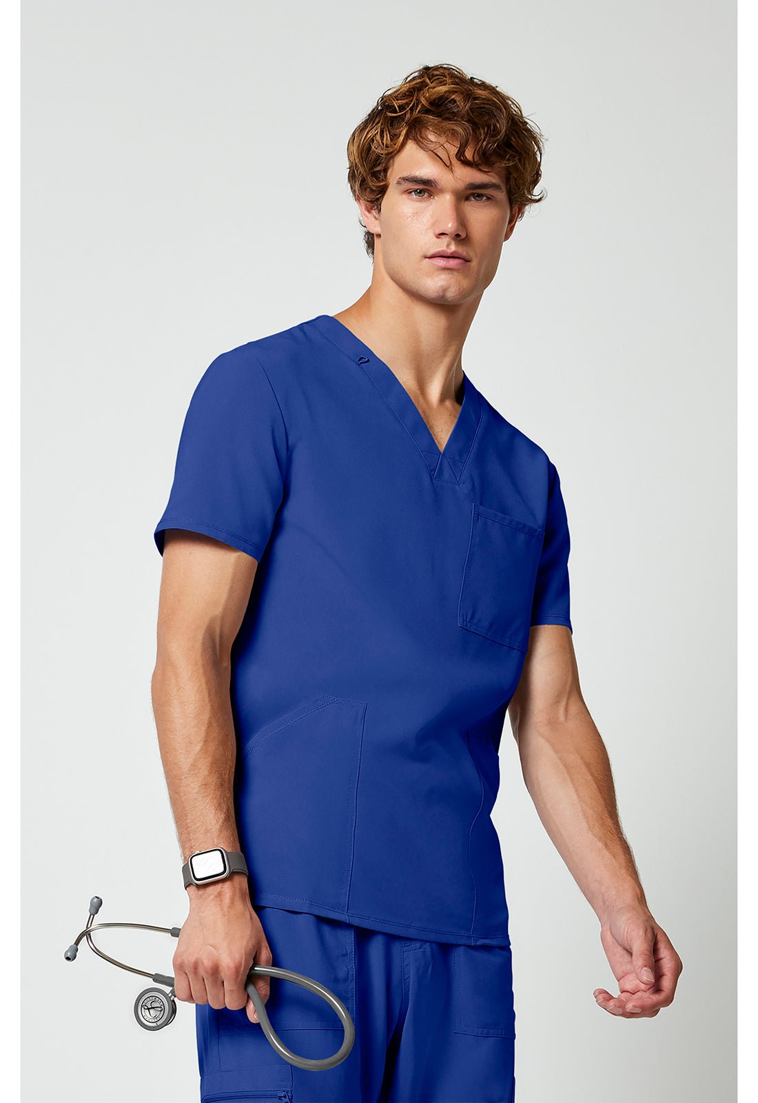 Cherokee Allura Scrubs Men's V Neck Scrub Top CKA686 - Scrubs Select
