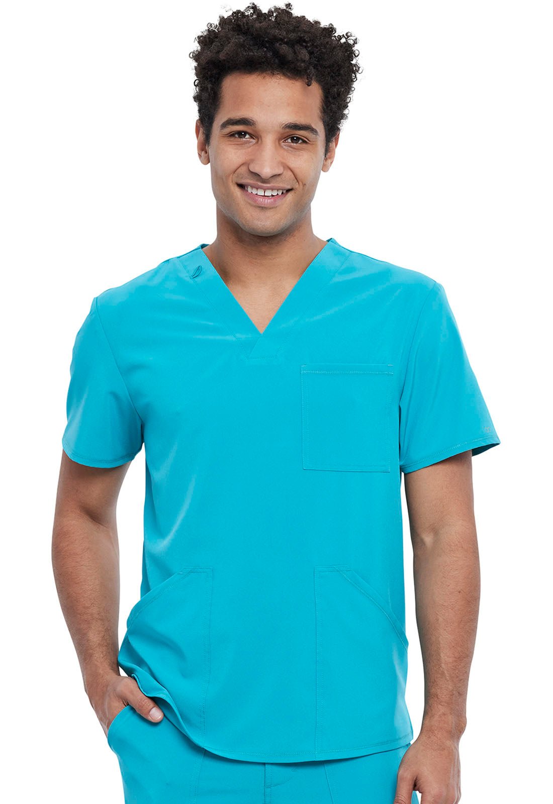 Cherokee Allura Scrubs Men's V Neck Scrub Top CKA686 - Scrubs Select