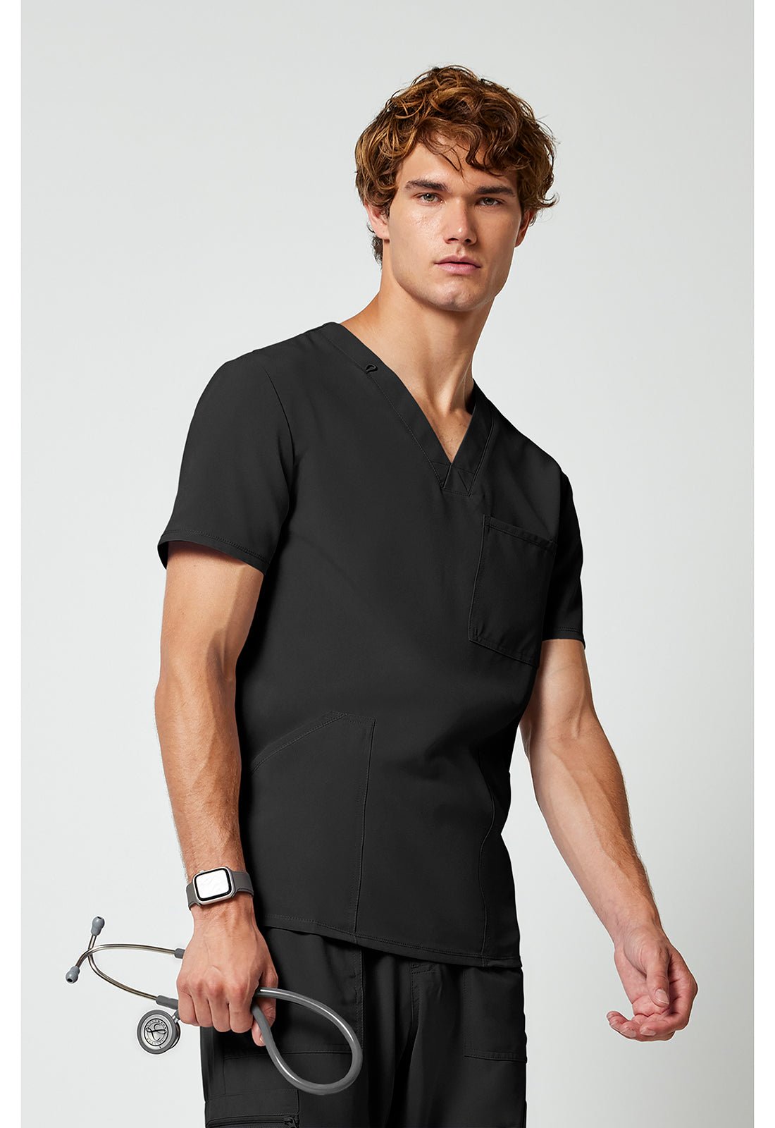 Cherokee Allura Scrubs Men's V Neck Scrub Top CKA686 - Scrubs Select