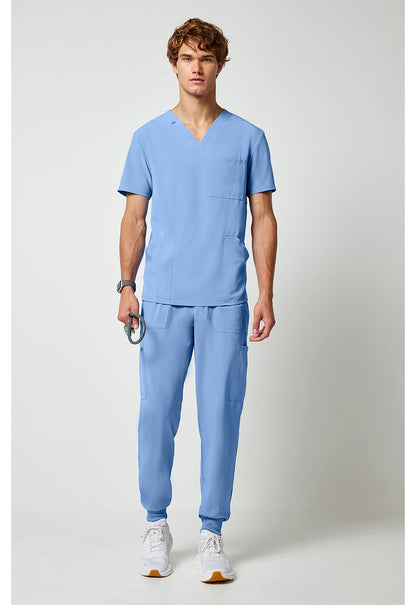 Cherokee Allura Scrubs Men's V Neck Scrub Top CKA686 - Scrubs Select
