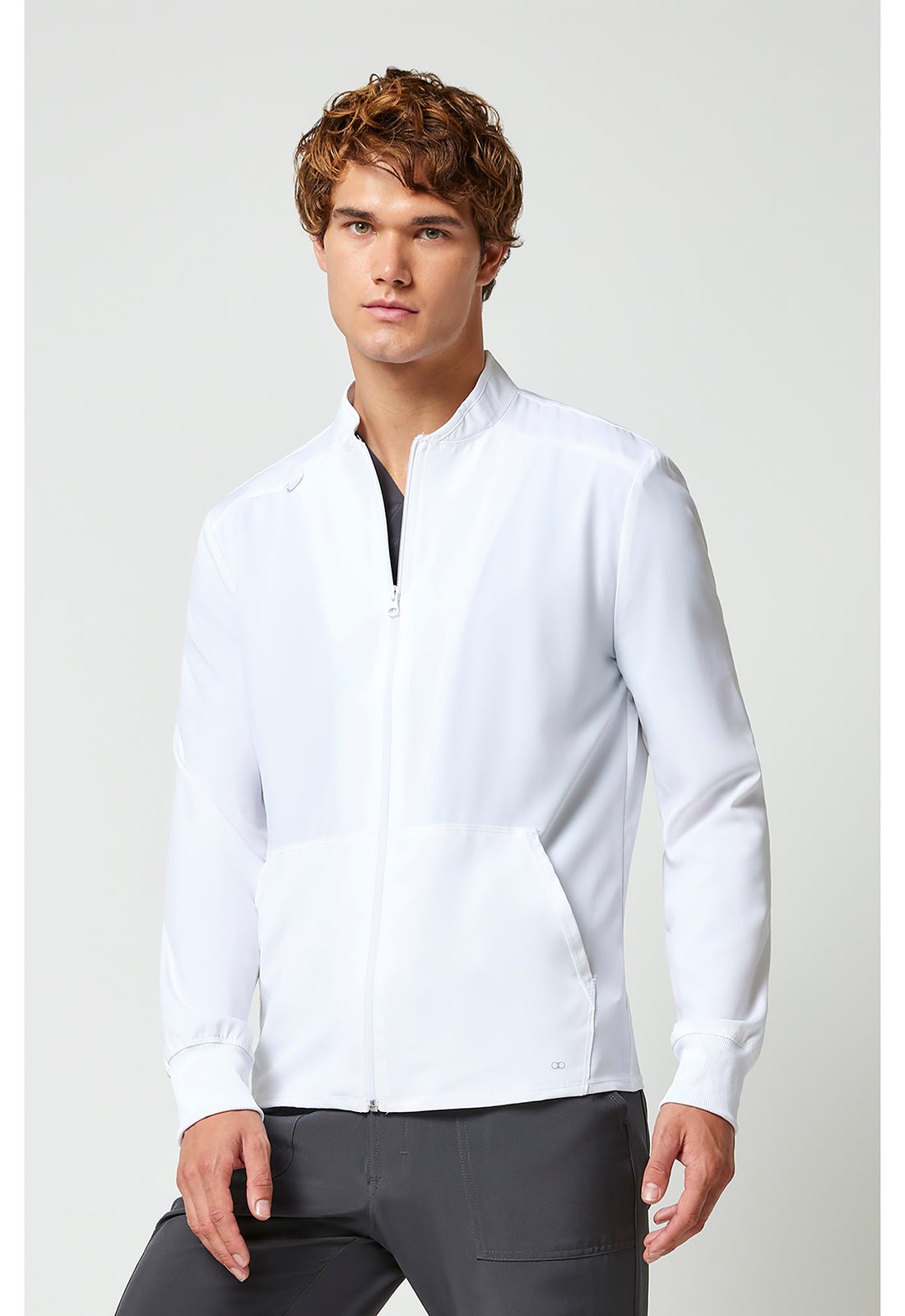 Cherokee Allura Scrubs Men's Zip Front Jacket CKA387 - Scrubs Select