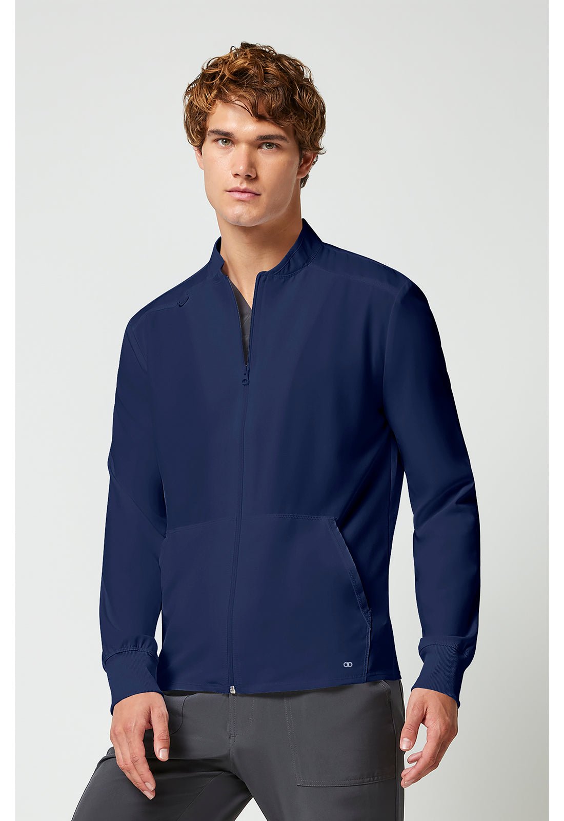Cherokee Allura Scrubs Men's Zip Front Jacket CKA387 - Scrubs Select