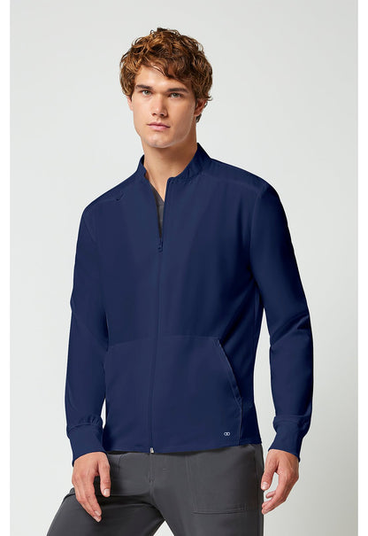 Cherokee Allura Scrubs Men's Zip Front Jacket CKA387 - Scrubs Select