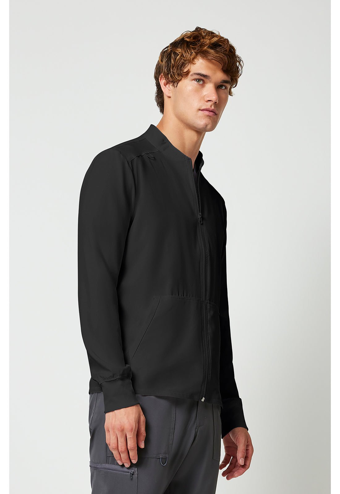 Cherokee Allura Men's Zip Front Scrub Jacket CKA387 | Scrubs Select