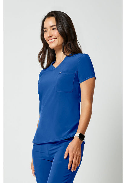 Cherokee Allura Scrubs Women's Tuckable V Neck Top CKA690 - Scrubs Select
