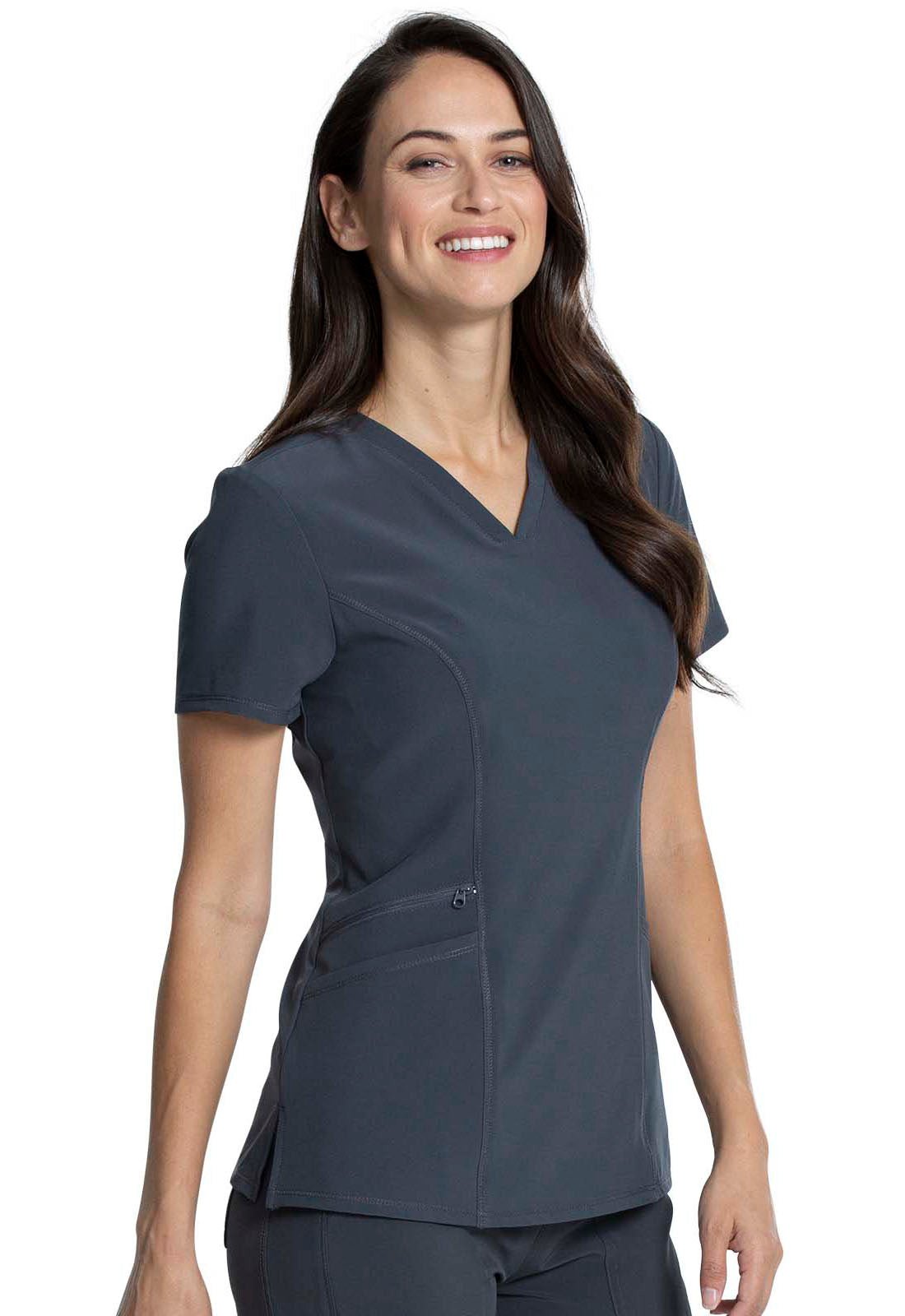 Cherokee Allura Scrubs Women's V Neck Top CKA684 - Scrubs Select