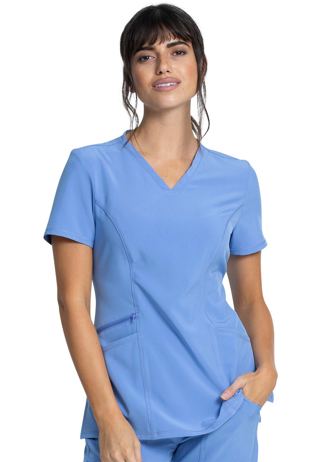 Cherokee Allura Scrubs Women's V Neck Top CKA684 - Scrubs Select
