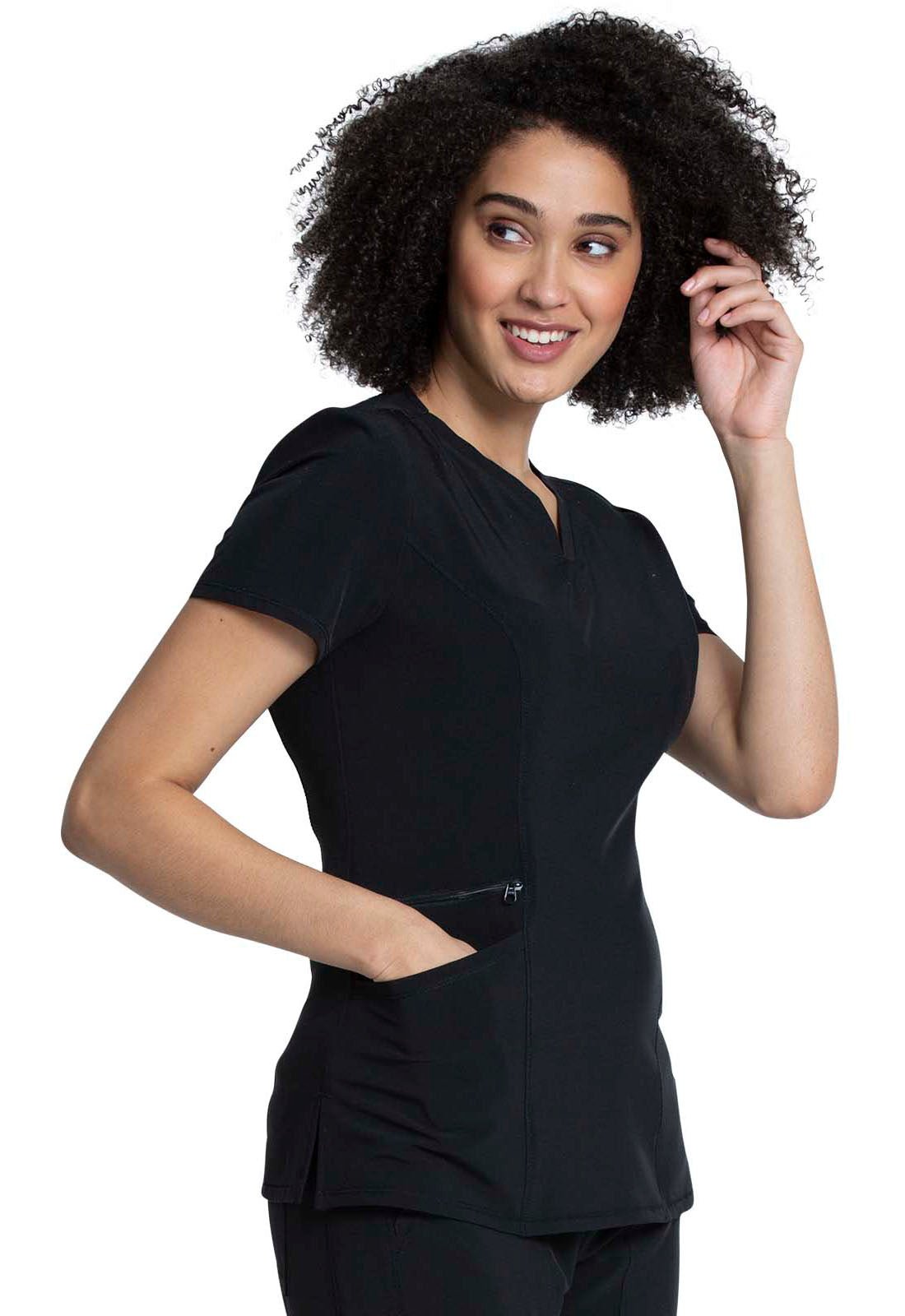 Cherokee Allura Scrubs Women's V Neck Top CKA684 - Scrubs Select