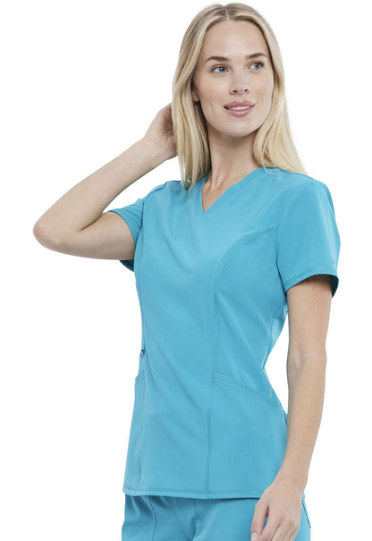 Cherokee Allura Scrubs Women's V Neck Top CKA684 - Scrubs Select