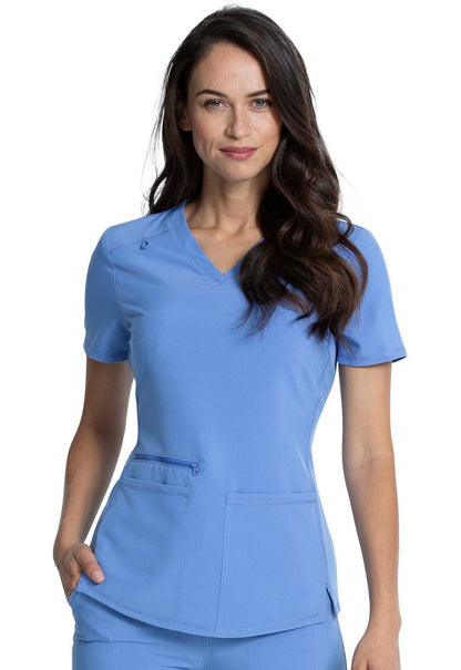 Cherokee Allura Scrubs Women's V Neck Top CKA685 - Scrubs Select