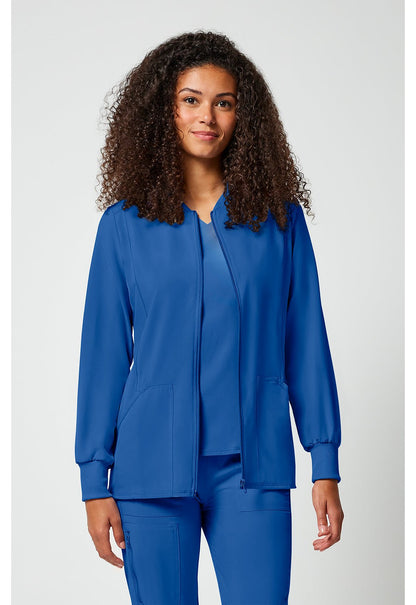 Cherokee Allura Scrubs Women's Zip Front Jacket CKA384 - Scrubs Select
