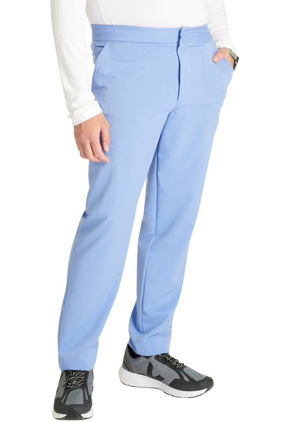 Cherokee Atmos Men's Button Front Scrub Pant CK131A in Caribbean, Ciel, Teal, Wine - Scrubs Select