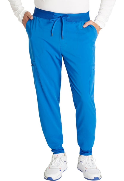 Cherokee Atmos Men's Jogger Scrub Pant CK132A in Black, Navy, Pewter, Royal - Scrubs Select