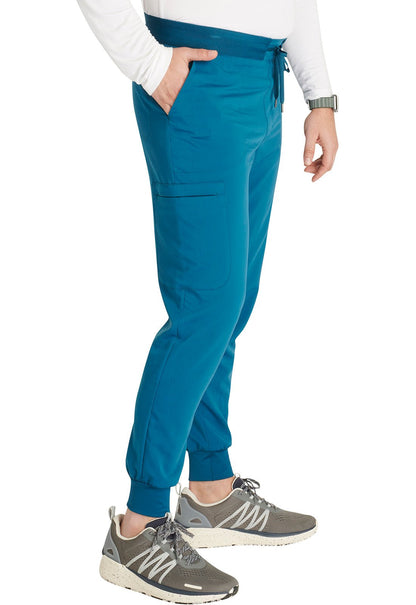 Cherokee Atmos Men's Jogger Scrub Pant CK132A in Caribbean, Ciel, Teal, Wine - Scrubs Select
