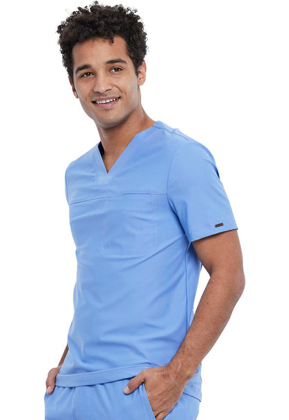 Cherokee Form Scrubs Men's Tuckable V Neck Top - Scrubs Select