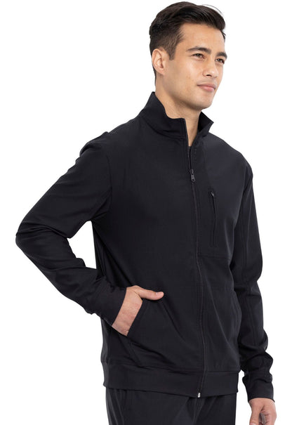Cherokee Form Scrubs Men's Zip Front Jacket CK399 - Scrubs Select