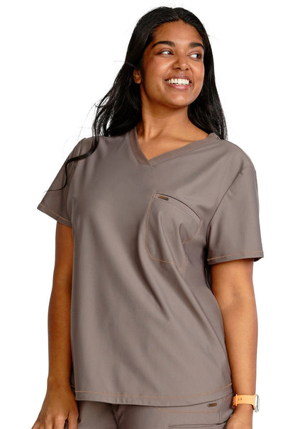 Cherokee Form Scrubs Tuckable V Neck Top CK819 - Scrubs Select